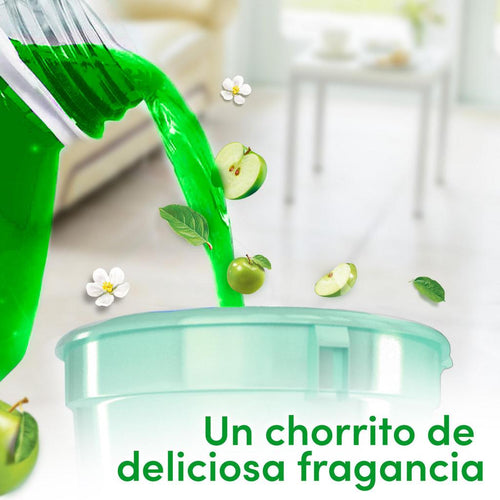 Fabuloso Desinfectante Multiusos Frescura Activa Antibacterial Manzana 2 Unidades / 5 L