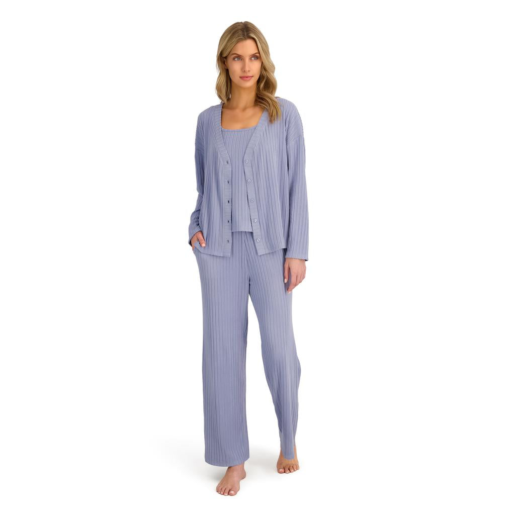 Lucky Brand Conjunto de Pijama para Mujer 3 Piezas