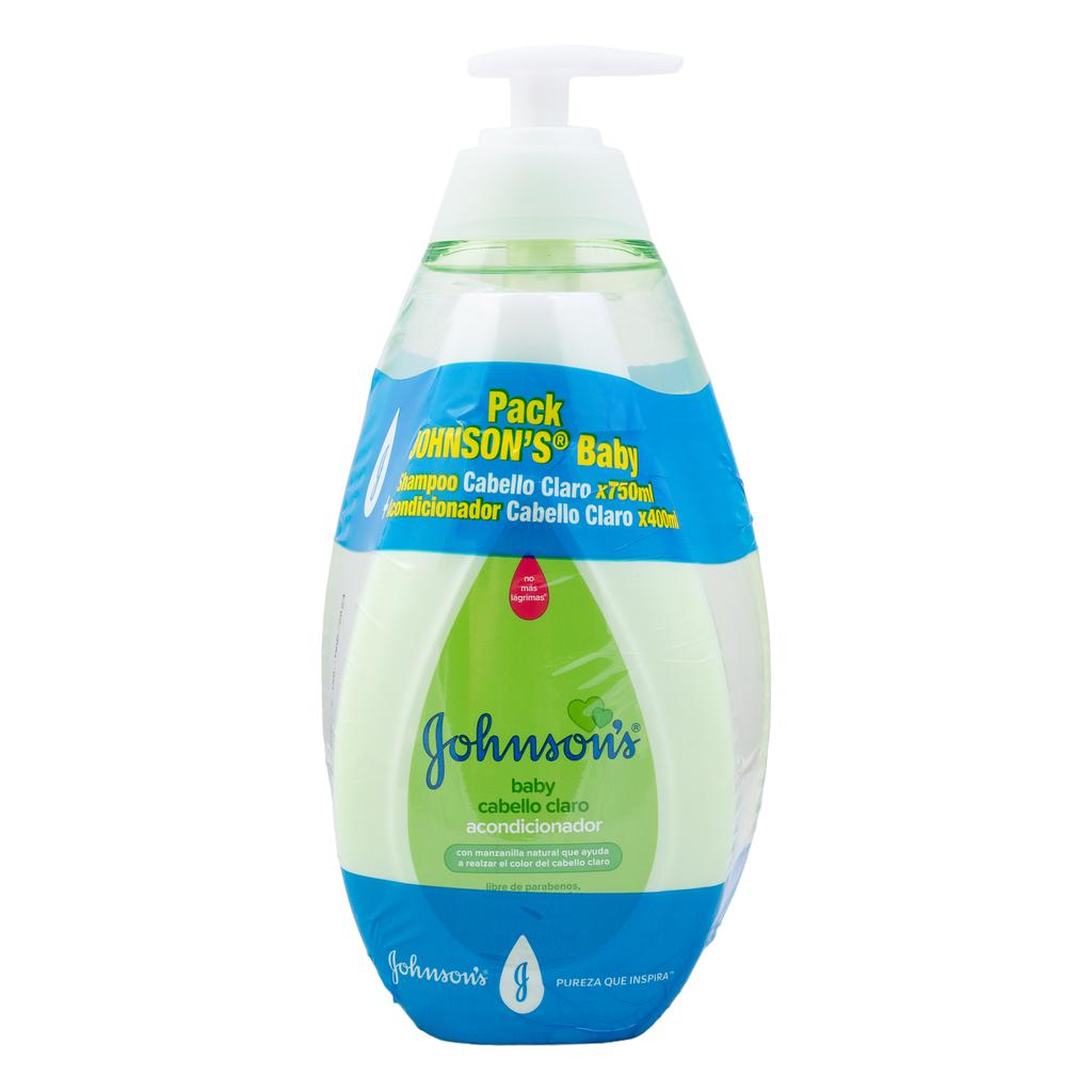 Johnson's Baby Champú 750 mL + Acondicionador 400 mL