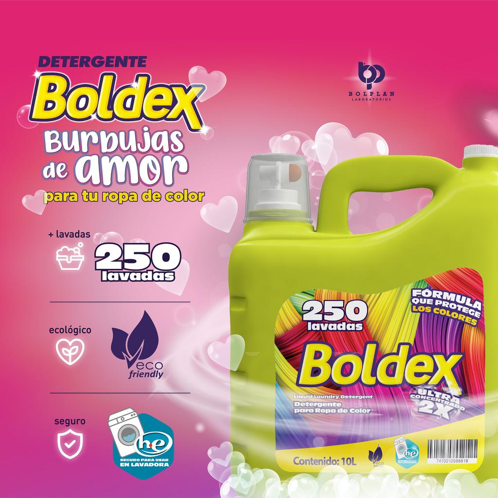 Boldex Detergente Líquido 10 L / 250 Lavadas