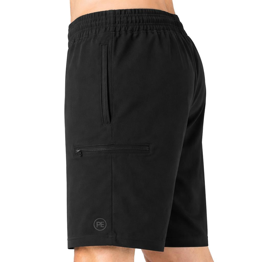 Perry Ellis Short Deportivo con Bolsillos y Cintura Elástica para Hombre