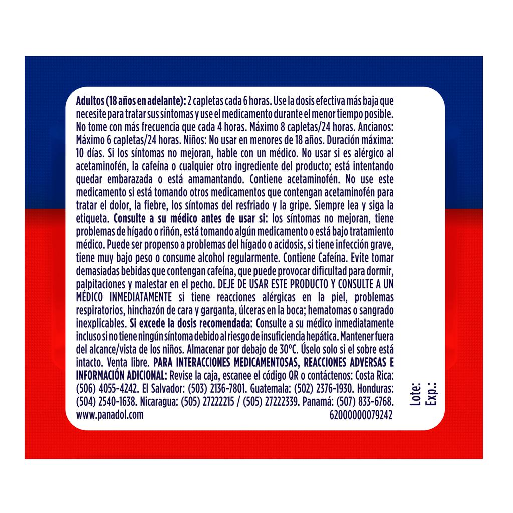 Panadol Ultra 104 Tabletas