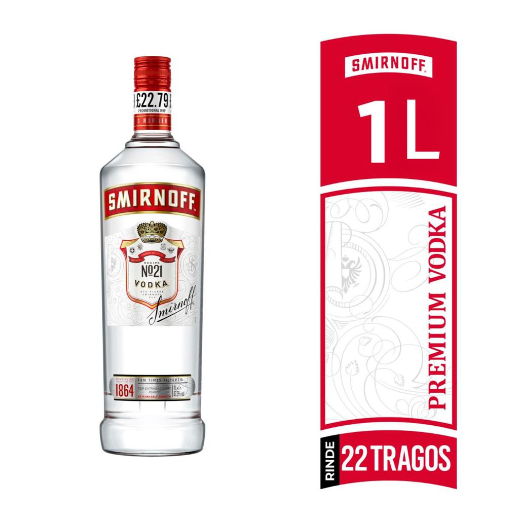 Smirnoff Vodka 1 L / 33.8 oz