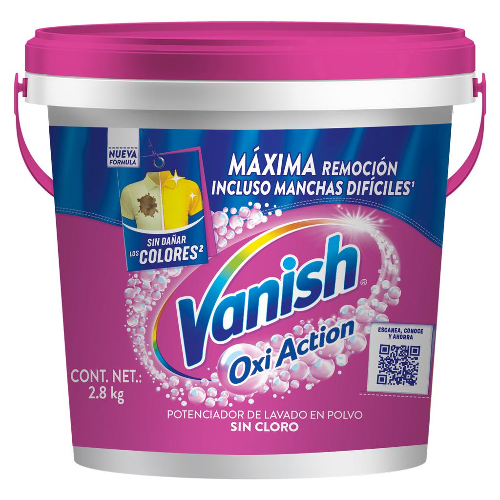 Vanish Rosa Removedor de Manchas en Polvo 2.8 kg