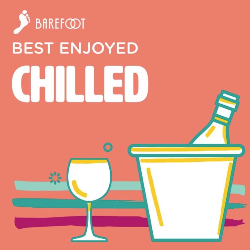 Barefoot Rosado Moscato 750 mL / 25.3 oz