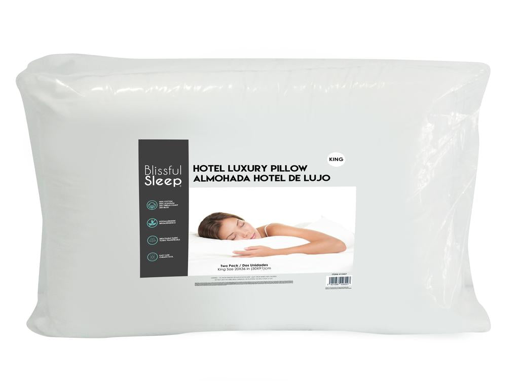 Couture Home Almohada King 2 Unidades / 50 cm x 91 cm / 20" x 36"