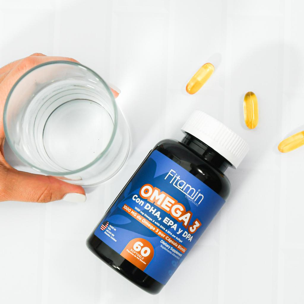 Fitamin Vitaminas Omega 3 / 60 Unidades