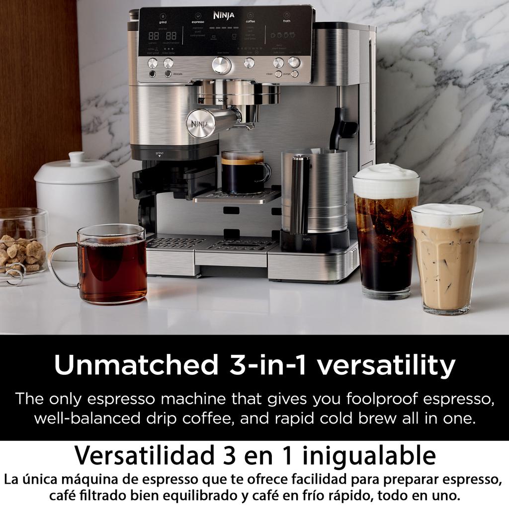 Ninja Máquina de Café Espresso 3 en 1 ES601