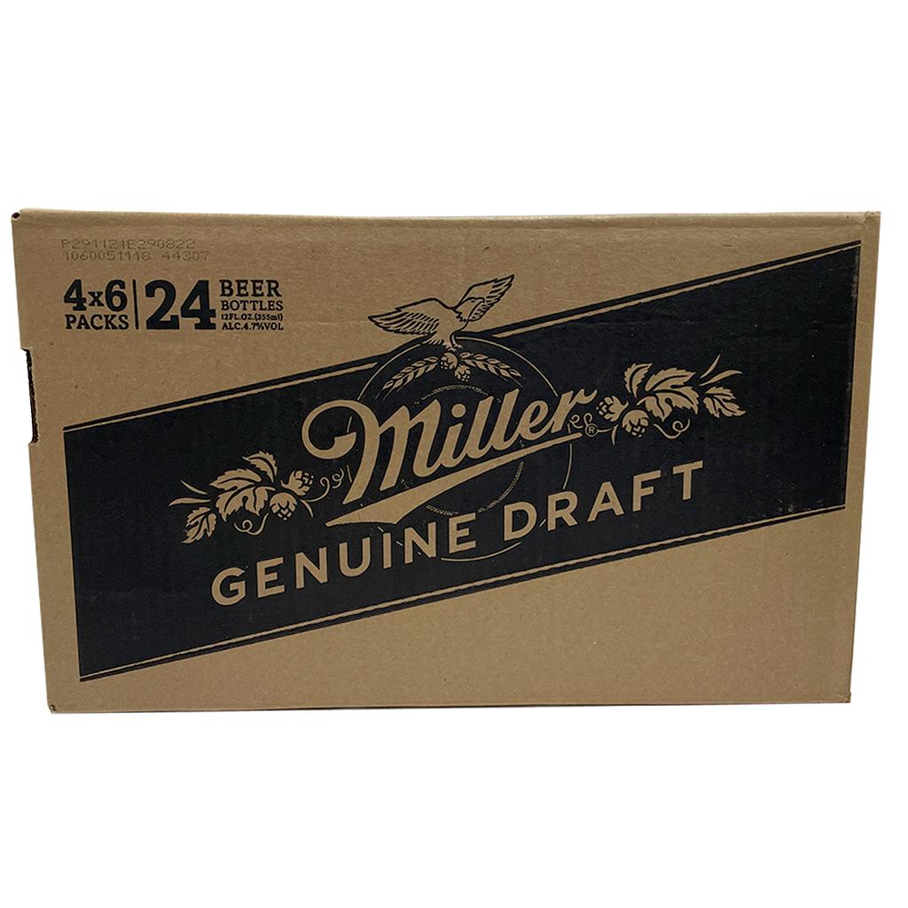 Miller Cerveza Draft 24 Unidades / 355 ml / 12 oz
