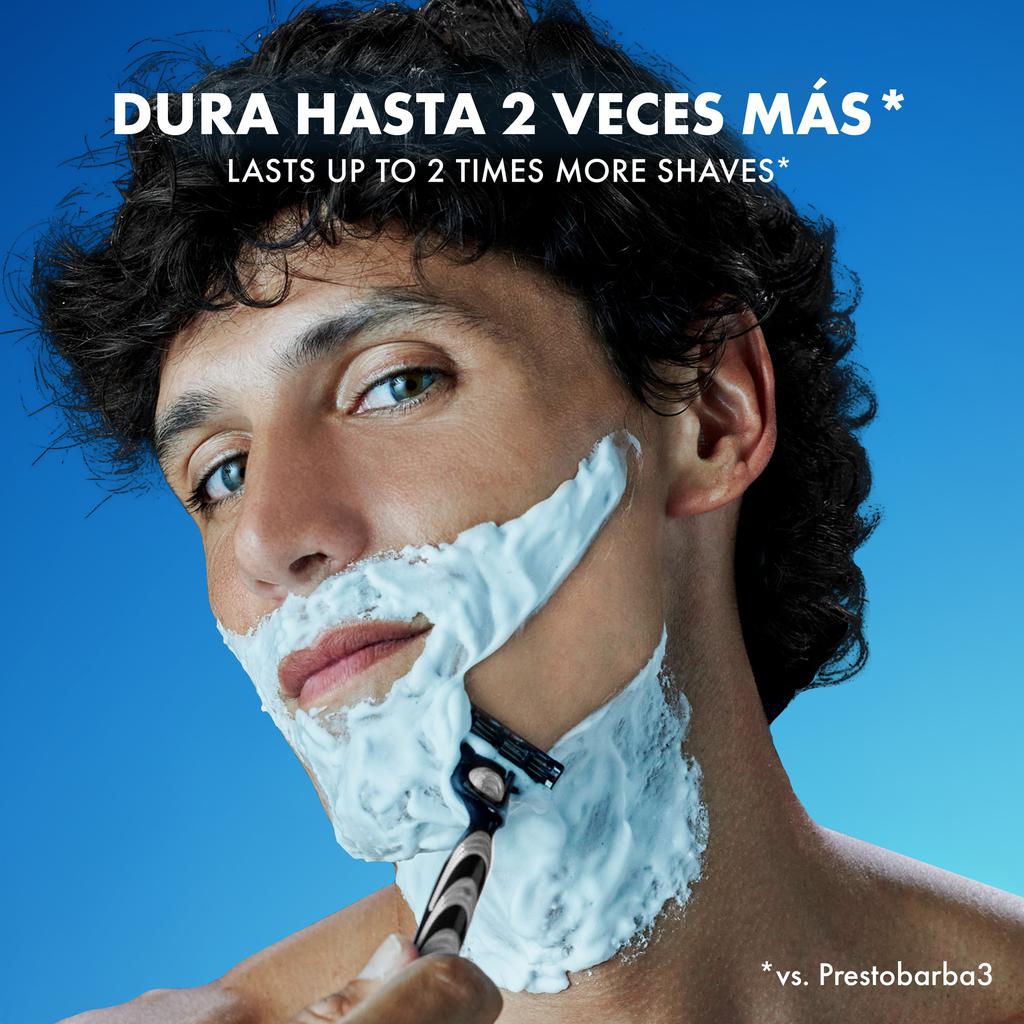 Gillette Mach3 Repuestos de Rasuradora de 3 Hojas 16 Unidades