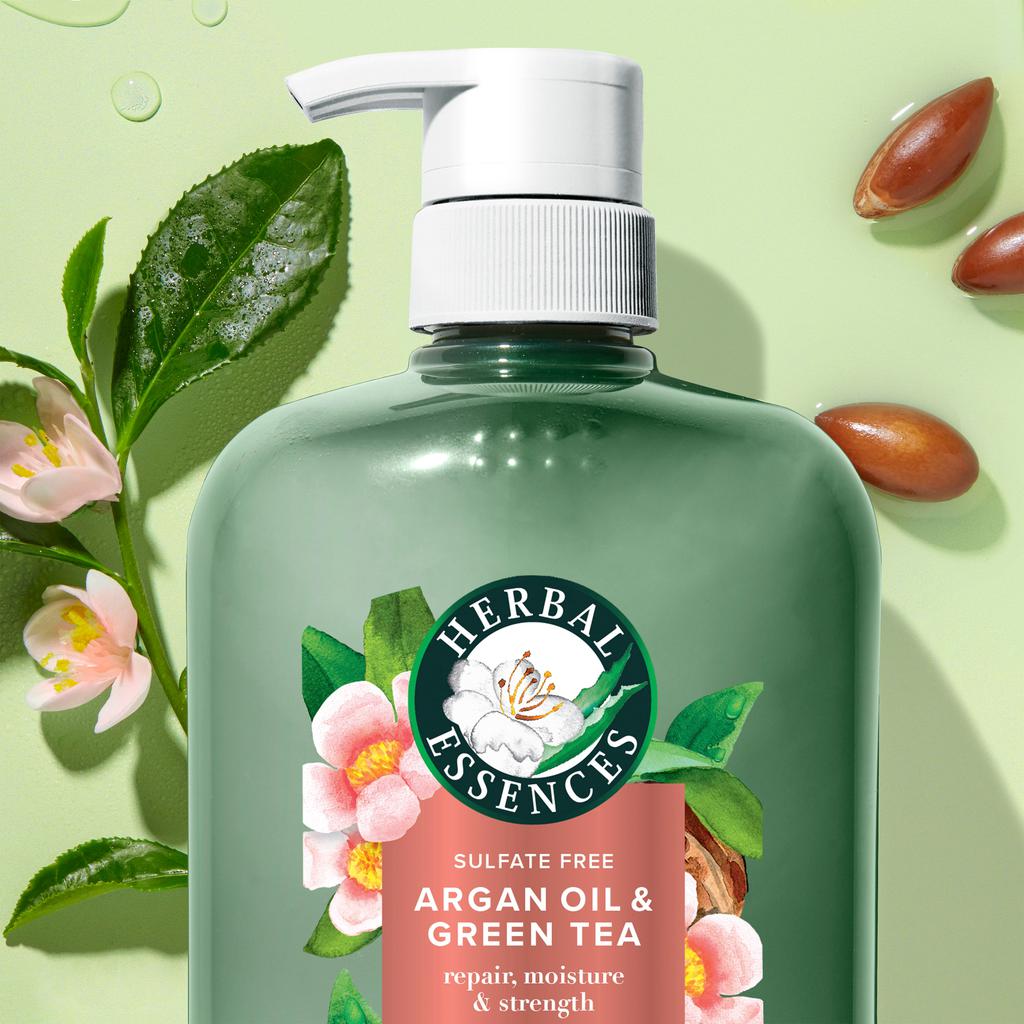 Herbal Essences Acondicionador de Aceite de Argán y Té Verde 1 L / 33.8 oz