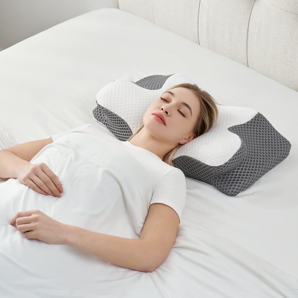 Home Retreat Almohada de Espuma Viscoelástica 58 cm x 35 cm x 12 cm / 22" x 13.77" x 4.72"