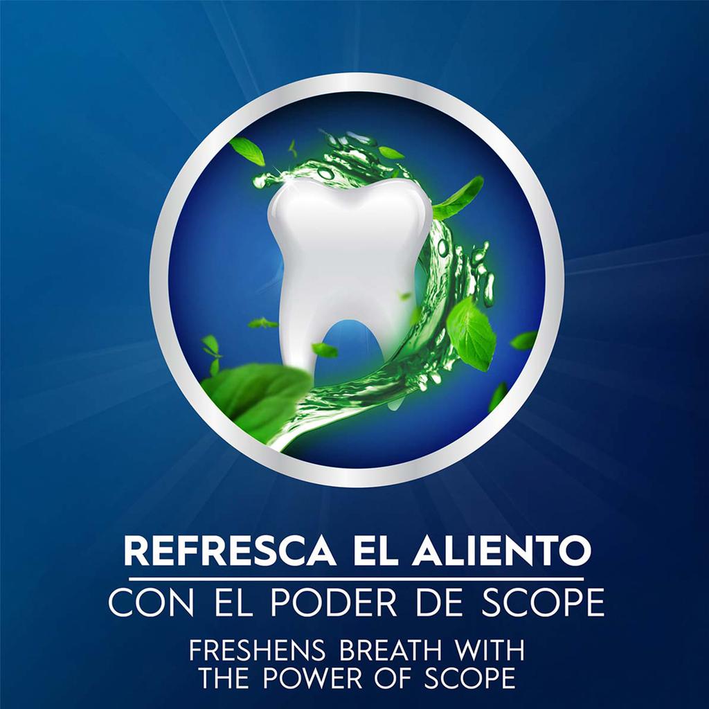 Crest Complete Crema Dental Blanqueadora Plus Scope Outlast 5 Unidades / 178 g / 6.3 oz