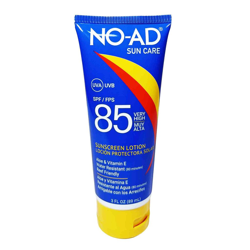 No-Ad Protector Solar SPF 85 Resistente al Agua 89 mL