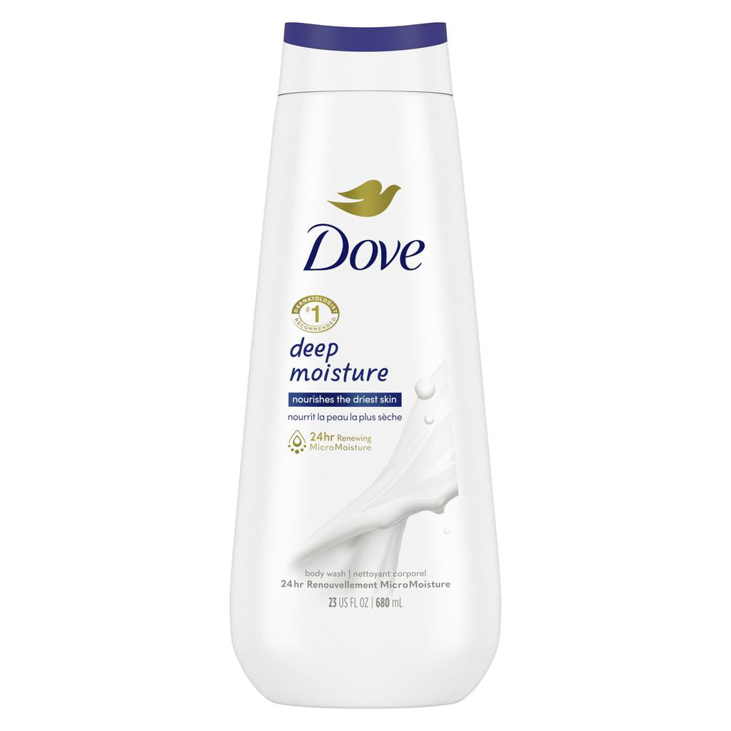 Dove Jabón Líquido Corporal Hidratación Profunda 3 Unidades / 680 mL / 23 oz