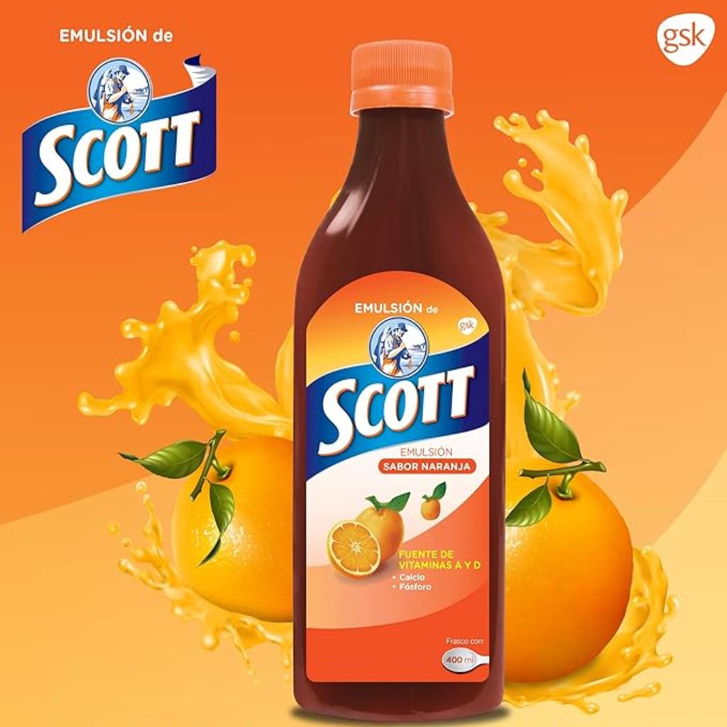 Scott Emulsión 2 Units / 400 mL