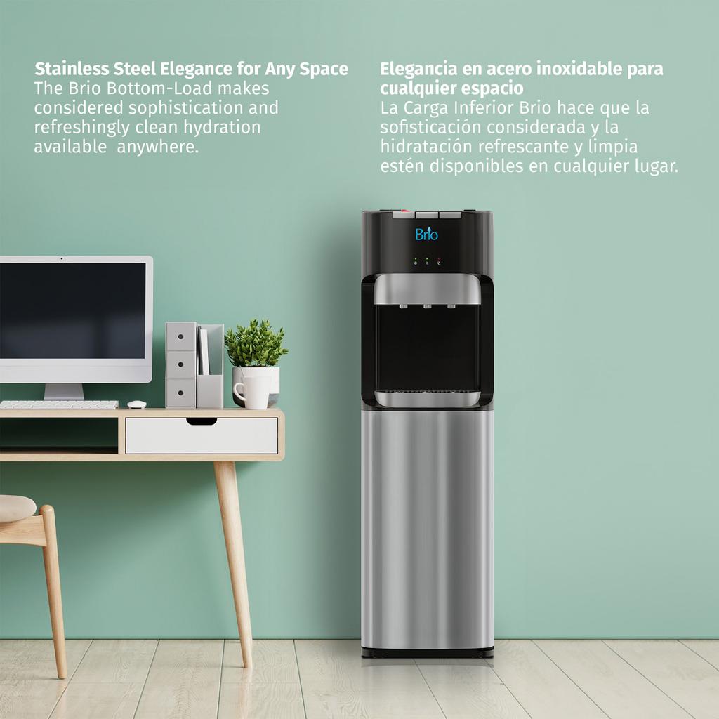 Brio Dispensador de Agua con Salidas Caliente, Ambiente y Fría