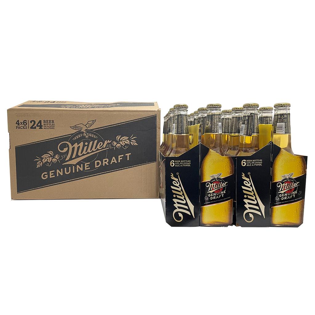 Miller Cerveza Draft 24 Unidades / 355 ml / 12 oz