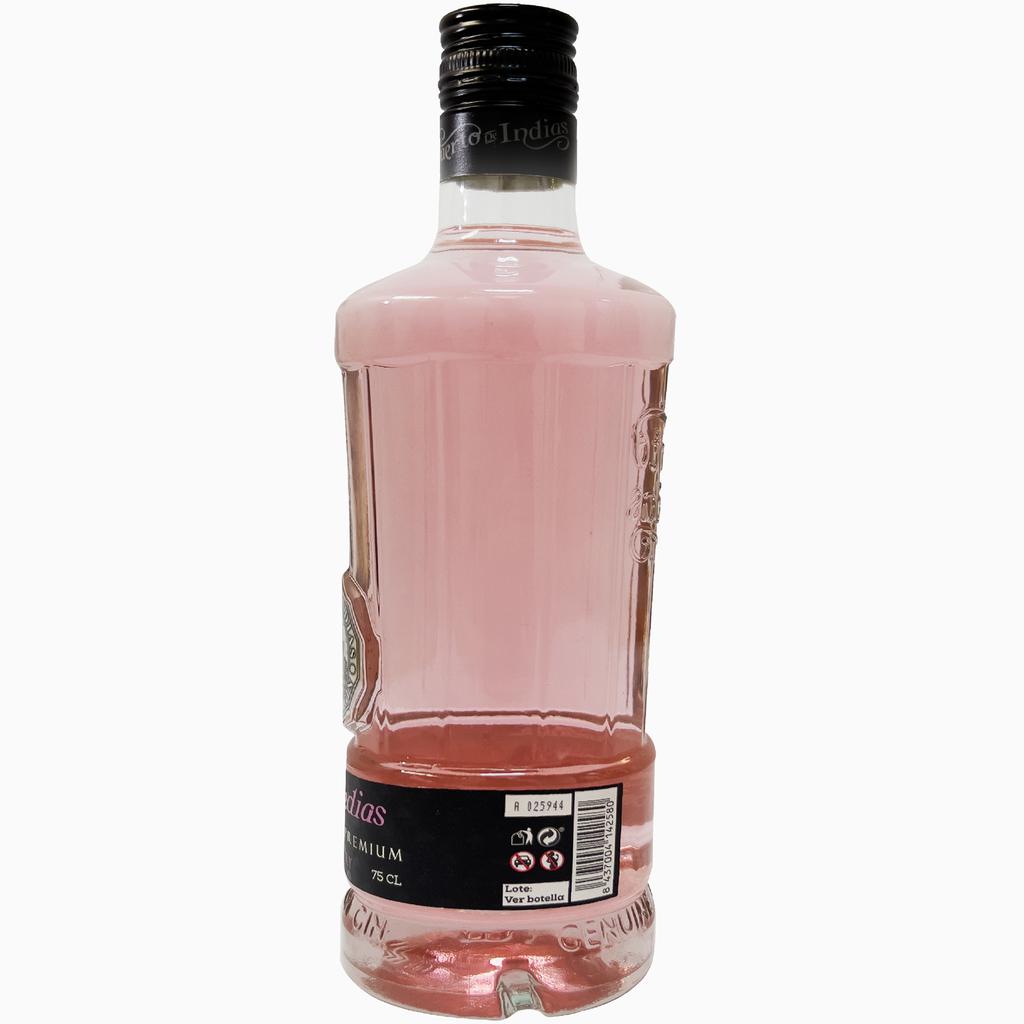 Puerto de Indias Ginebra Premium con Sabor a Fresa 750 mL / 25.36 oz