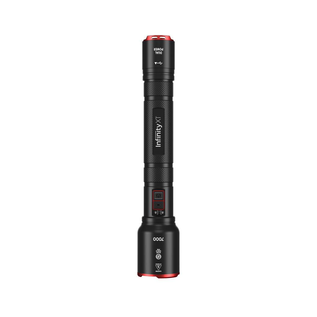 InfinityX1 Linterna de Doble Potencia con 3 Modos de Uso