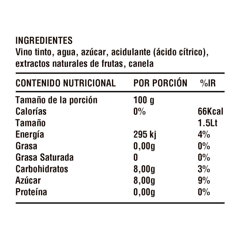 Don Simon Sangría 1.5 L / 50.7 oz