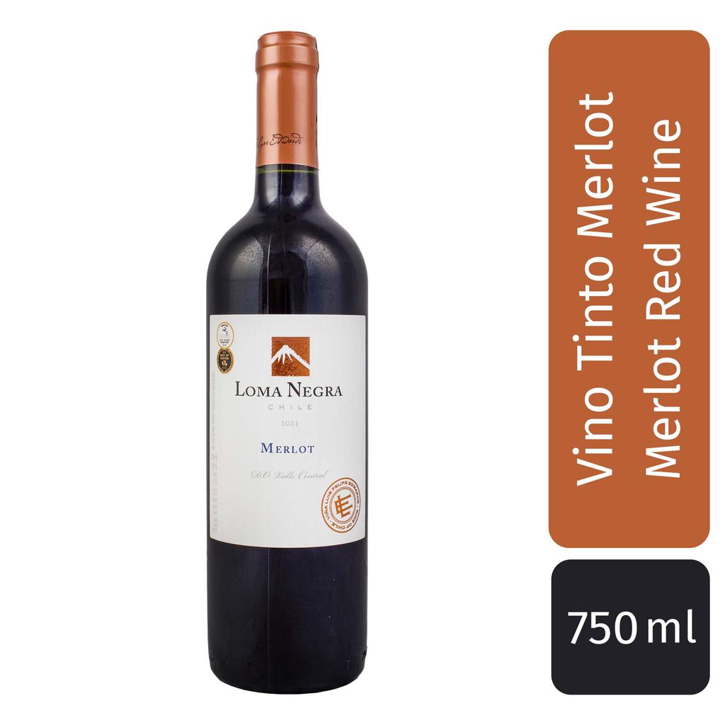 Loma Negra Vino Tinto Merlot 750 ml / 25.4 oz