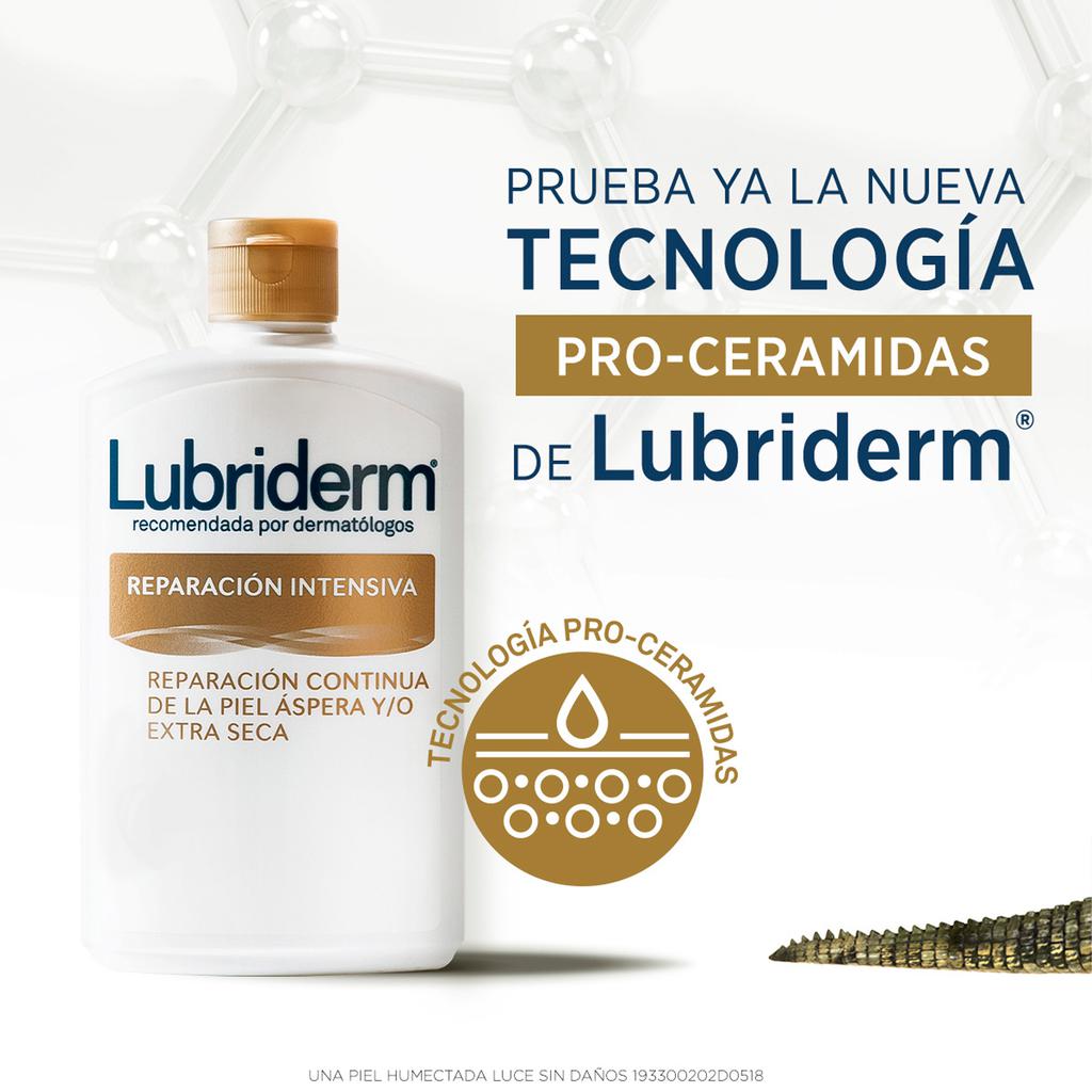 Lubridem Crema Humectante para Piel Seca 3 Unidades / 400 mL