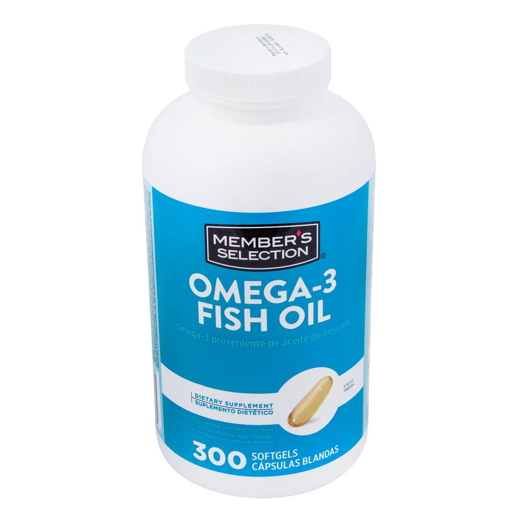 Aceite de Pescado con Omega-3 300 Cápsulas